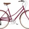VTC ELECTRA Loft 7D Femme Rouge -Vélos complets Remise 00018287 1