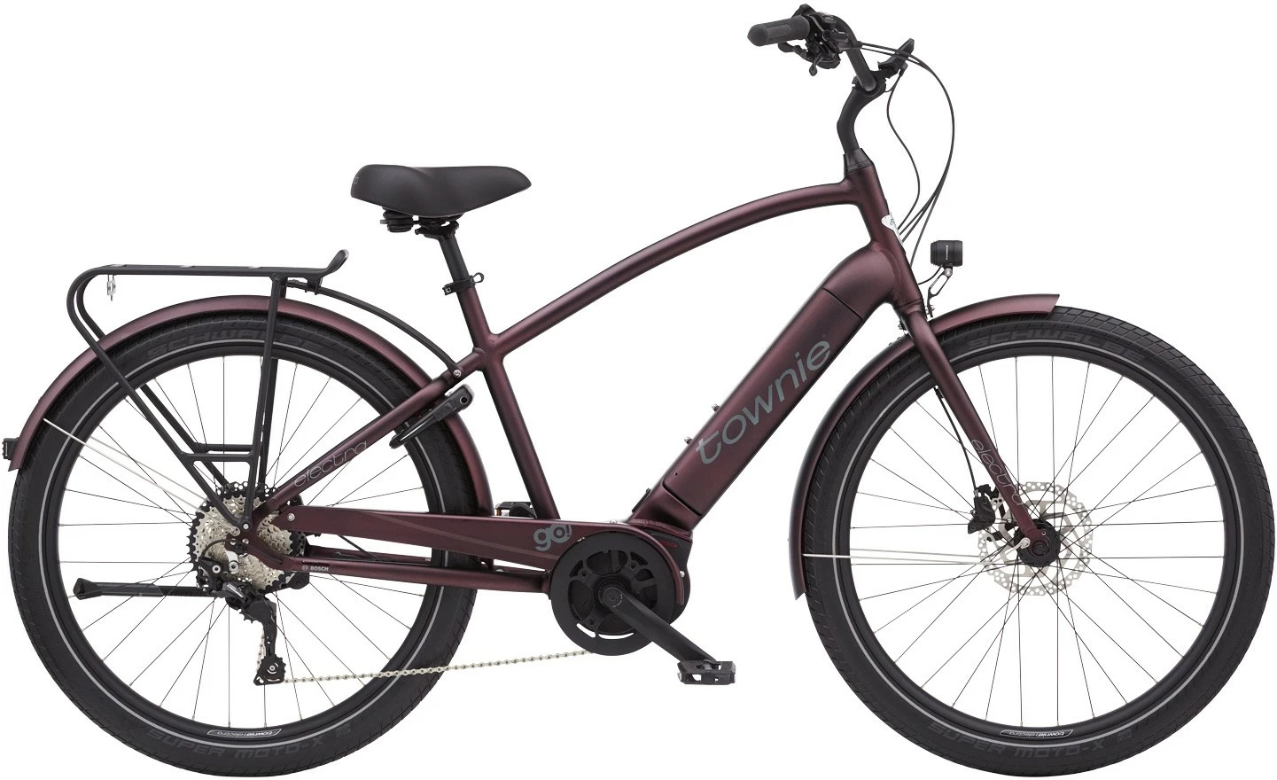 VTC électrique ELECTRA Townie Path Go! Homme Rouge 3 VTC électrique ELECTRA Townie Path Go! Homme Rouge