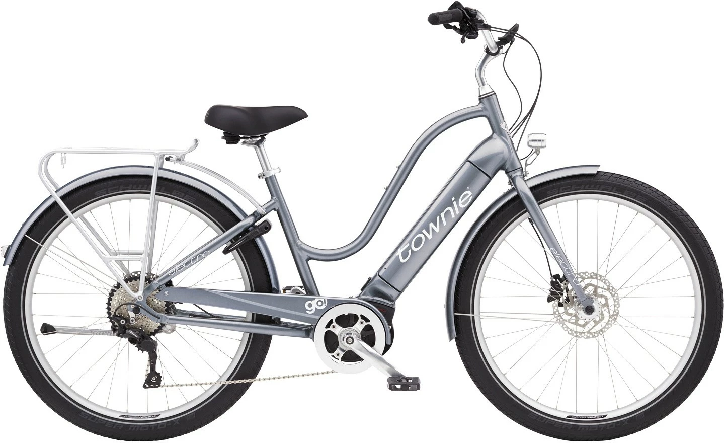 VTC électrique ELECTRA Townie Path Go! Femme Gris 3 VTC électrique ELECTRA Townie Path Go! Femme Gris