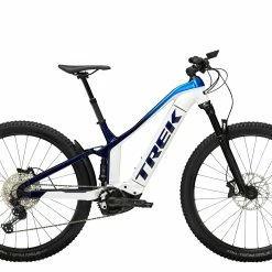 VTT électrique TREK Powerfly FS 7 Crystal White Alpine-Dark Blue Fade 625Wh