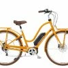 VTC électrique ELECTRA Townie Commute Go! 5i EQ Step-Thru Tangerine -Vélos complets Remise 00042095 1
