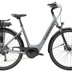 VTC électrique TREK Verve+ 1 Lowstep Galactic Grey 500wh