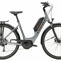 VTC électrique TREK Verve+ 1 Lowstep DT Galactic Grey 500wh