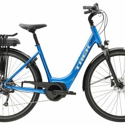 VTC électrique TREK Verve+ 2 Lowstep Alpine Blue 500wh