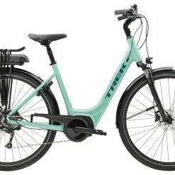 VTC électrique TREK Verve+ 2 Lowstep Blue Sage 300wh