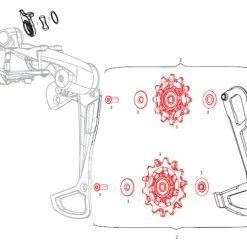 Galet De Dérailleur Arrière SRAM GX Eagle 12v