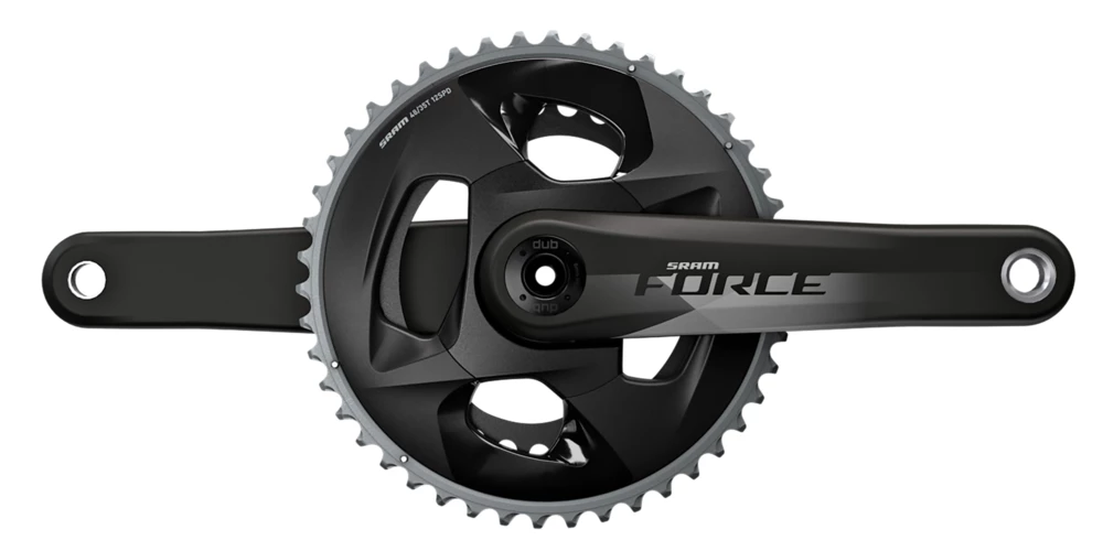 Pédalier SRAM Force D1 107 BCD DUB 48x35 12v Noir Ss Cuvettes 3 Pédalier SRAM Force D1 107 BCD DUB 48x35 12v Noir Ss Cuvettes