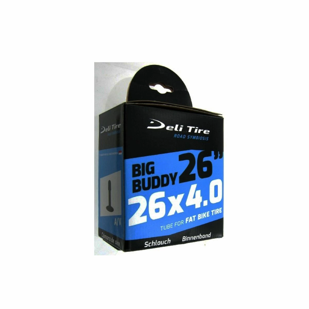 DELI TIRE Deli Chambre à Air 26x4.00 Fat Bike Schrader 3 DELI TIRE Deli Chambre à Air 26x4.00 Fat Bike Schrader