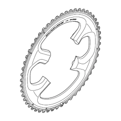 Plateaux SHIMANO MA Dura-Ace FC-9000 Pour 50/34