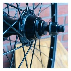 Roue Arrière Custom Bikelife 29 Pouces Noire - Wheeling Bike -Vélos complets Remise roue arriere custom bikelife 29 pouces noire wheeling bike 5