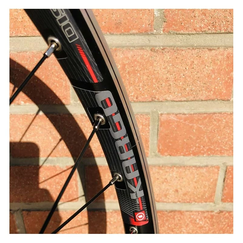 Roue Arrière Custom Bikelife X Collective 27.5 Pouces à Disk Noire - Wheeling Bike 11 Roue Arrière Custom Bikelife X Collective 27.5 Pouces à Disk Noire - Wheeling Bike – Image 9