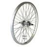 Generique Roue BMX RIDEWILL 20" Arrière 48s Roue-libre 10mm Poli -Vélos complets Remise roue bmx ridewill 20 arriere 48s roue libre 10mm poli