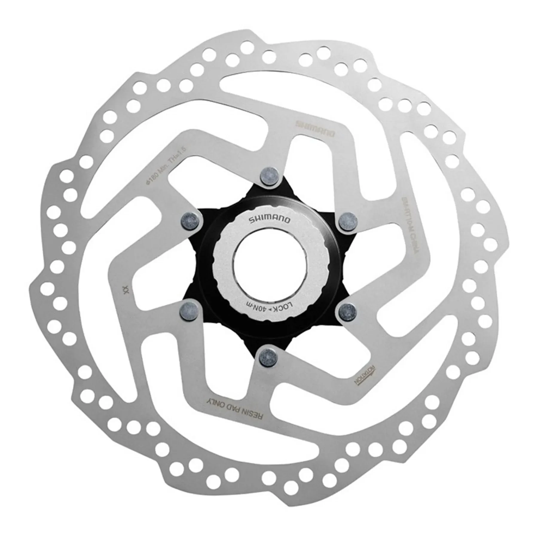 Disque SHIMANO 160mm CL SM-RT10 Avec Ecrou 3 Disque SHIMANO 160mm CL SM-RT10 Avec Ecrou